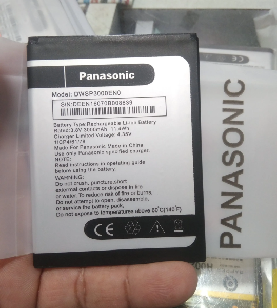 Brand New Original Panasonic DWSP3000EN0 battery for Panasonic Eluga Note mobile