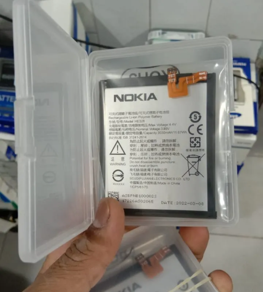 Mobile Battery for Nokia 8 (HE328) 3030 mAh Battery with 3 months replacement warranty