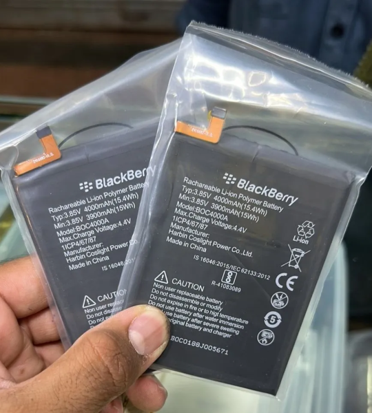 Battery for BlackBerry Evolve Battery (BOC4000A) 4000 mAh | Genuine Quality Product