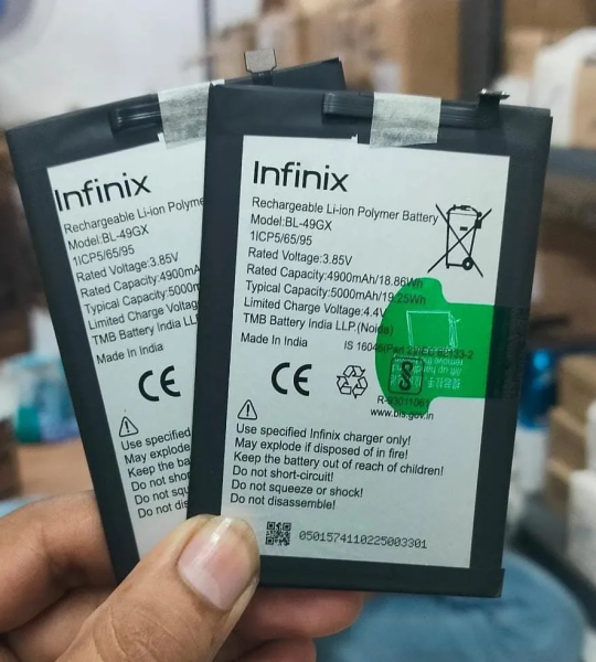 Mobile battery for Infinix Smart 5 / Note 7 X690 X657 ( BL-49GX ) – 5000 mAh