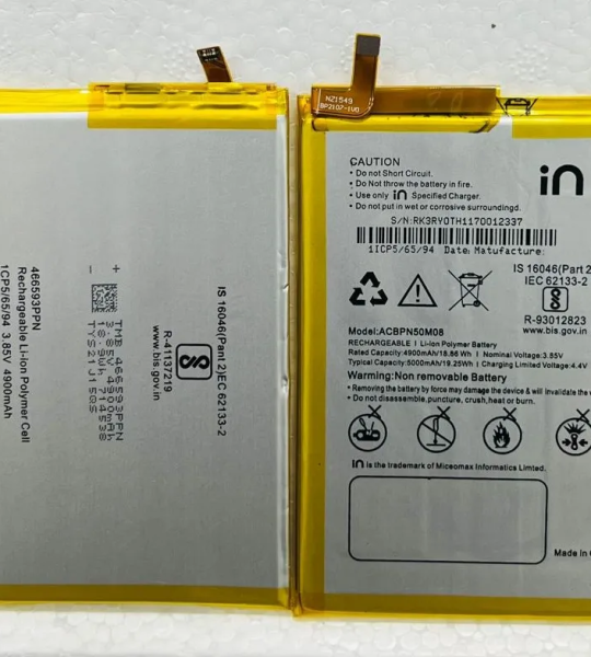100% Original quality Mobile battery For Micromax in 2b E7544 with 6 months warranty