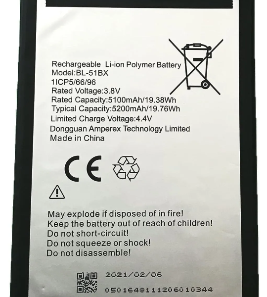 100% Original Mobile Battery For Infinix Hot 10 (BL-51BX)