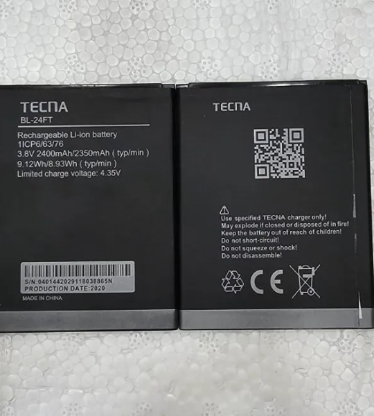 BL-24FT Li-ion Polyer Rechargeable mobile phone battery for tecno F2 LITE