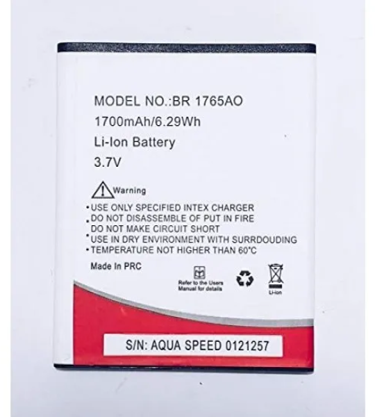 Mobile Battery Compatible For Intex Aqua Speed BR1765AO 1700 mAh