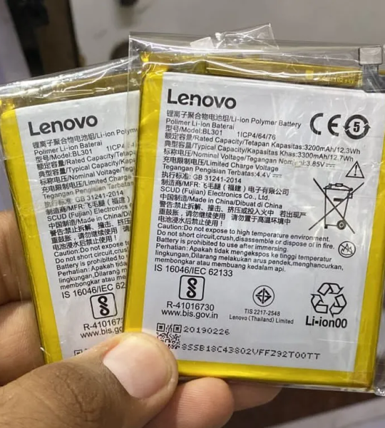 3300mah BL301 battery For Lenovo BL301 k6 phone battery