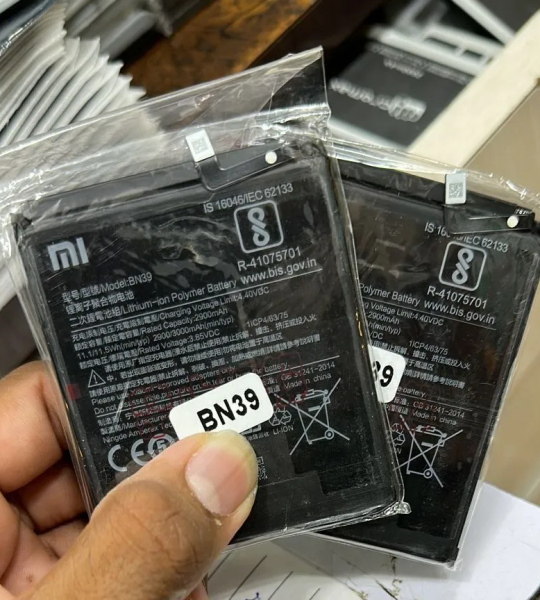 BN39 Battery for Redmi Go/Redmi Note 7 / Mi Play -3000mAh with 3 Months Warranty