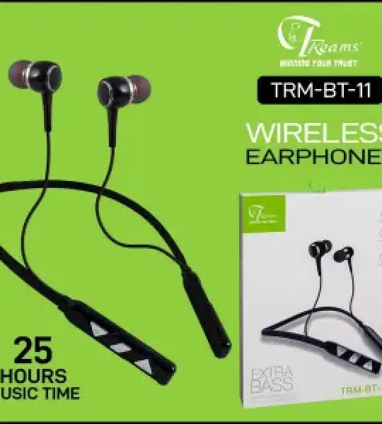 Treams TRM BT 11 Wireless Headphone Long time Battery EXTRAA BASS