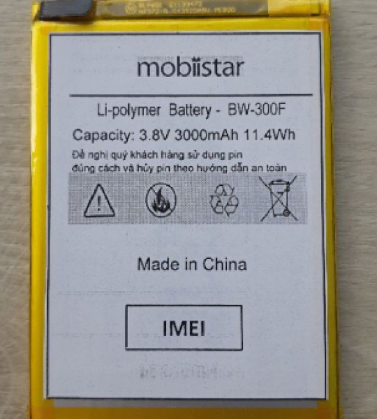 Mobile Battery for Mobiistar Zumbo S2 / S2 Dual ( BW-300F )