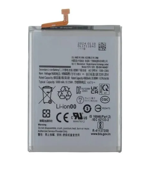 100% care original battery for Samsung A14 -5G (EB-BA146AbY)