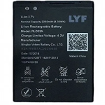 Mobile Battery For LYF Flame 5 (RL30CA) With 1650 mAh