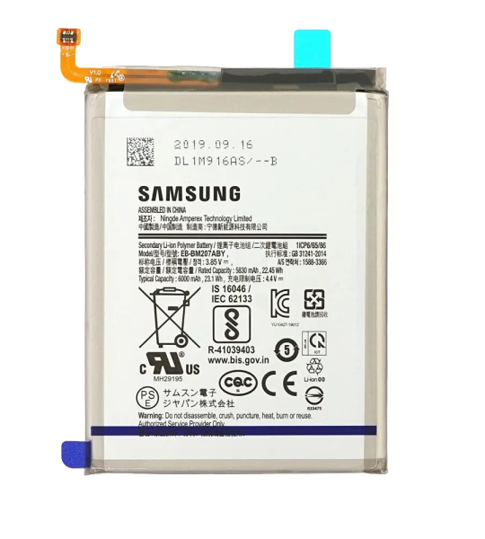 EB-BM207ABY Compatible for Samsung Galaxy M30S / M31 / M21 / M215F -{6000mAh} with Warranty