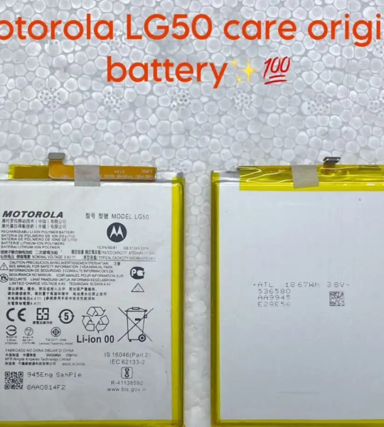 LG50 Battery for Motorola Moto One Fusion Plus Battery 6 Months replacement Warranty