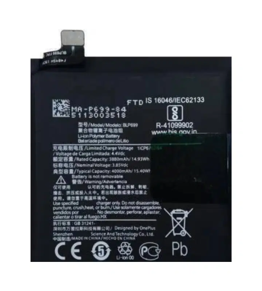oneplus 7 pro battery