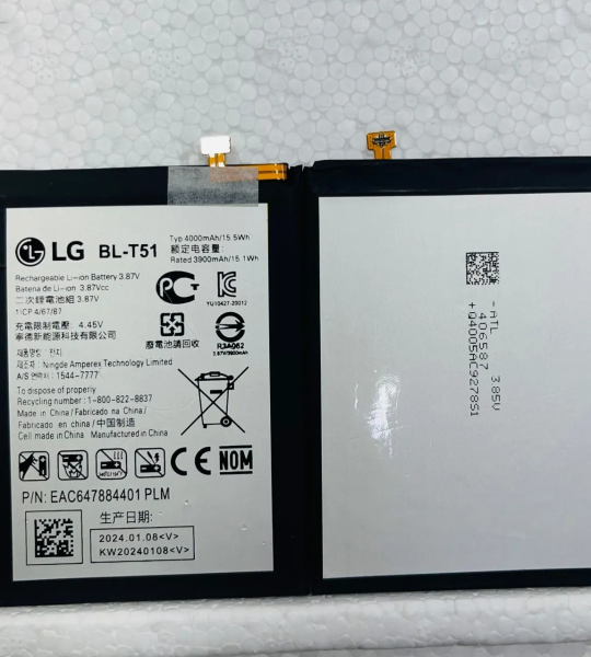 (BL-T51) 4000mAh Battery for LG K42 / K52 [ LMK420 LM-K420 LMK420H LM-K420H ] with 100 Days Warranty.